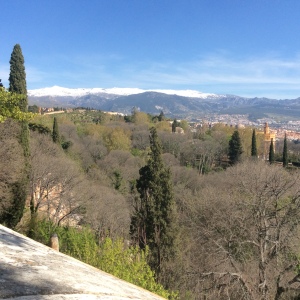 From walls of Alhambra